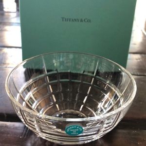 Tiffany crystal bowl